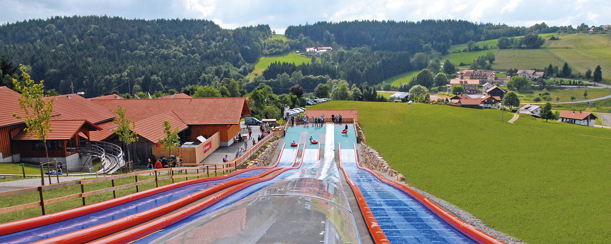 Sommerrodelbahn in St. Englmar